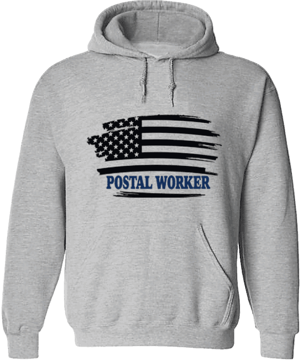 #HSWS03 - Swoosh Flag (Black & Blue) Standard Hoodie