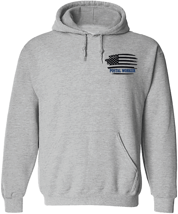 #HSWSC03 - Swoosh Flag (Black & Blue) Crest Hoodie
