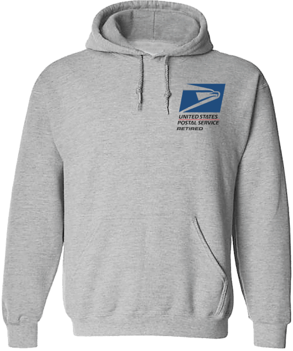 #HSWSC07 - USPS Logo Retired Crest Hoodie