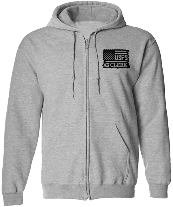 #HZSWS17 - USPS Clerk Zipper Sweatshirt