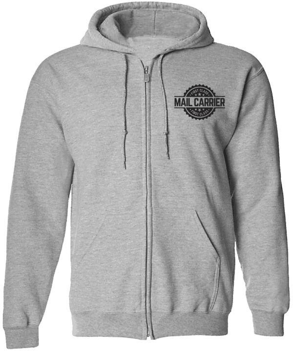 #HZSWS21 - First Class Mail Carrier Zipper Hoodie